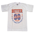 Better Connections "Est. 98 Varsity" Heavyweight Tee – White